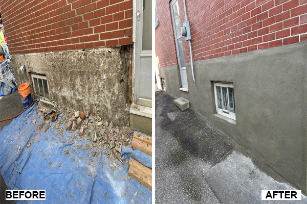 Elite Property Services masonry project